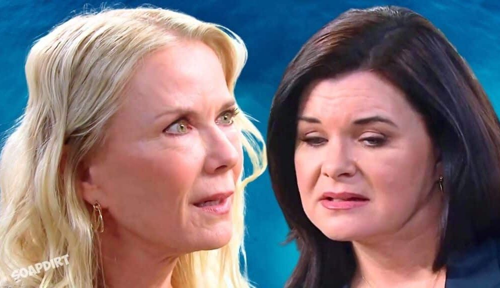 Bold and the Beautiful Spoilers: Brooke Logan (Katherine Kelly Lang) - Katie Logan (Heather Tom)