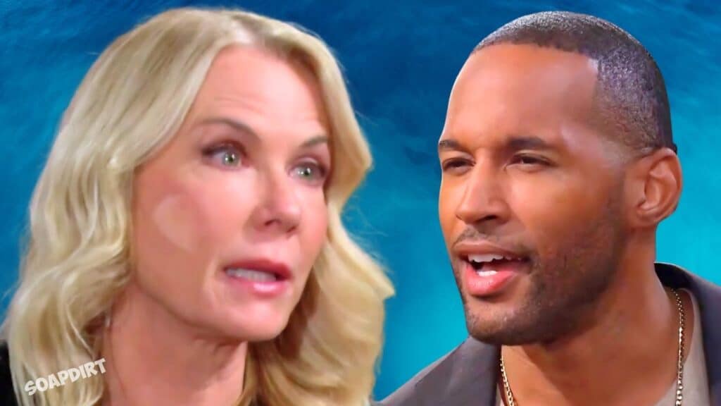 Bold and the Beautiful Spoilers: Brooke Logan (Katherine Kelly Lang) - Carter Walton (Lawrence Saint-Victor)