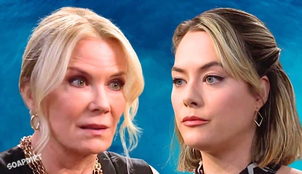 Bold and the Beautiful: Hope Logan (Annika Noelle) - Brooke Logan (Katherine Kelly Lang)