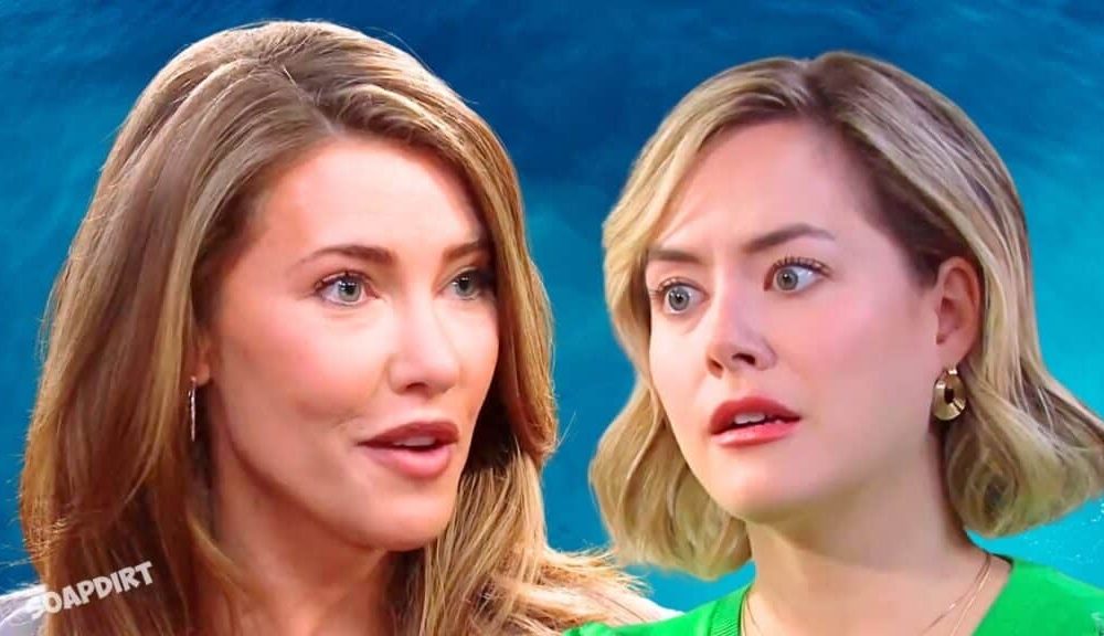 Bold and the Beautiful: Steffy Forrester (Jacqueline MacInnes Wood) - Hope Logan (Annika Noelle)
