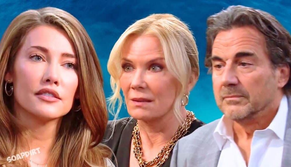 Bold and the Beautiful: Steffy Forrester (Jacqueline MacInnes Wood) - Brooke Logan (Katherine Kelly Lang) - Ridge Forrester (Thorsten Kaye)