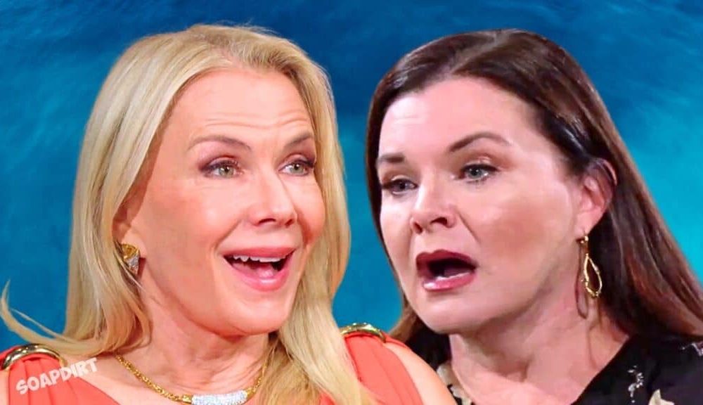 Bold and the Beautiful: Brooke Logan (Katherine Kelly Lang) - Katie Logan (Heather Tom)