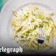 Pasta with pistachio and ricotta pesto recipe