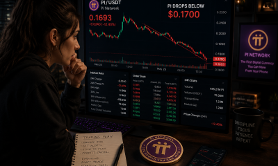 PI drops below the $0.1700 level.