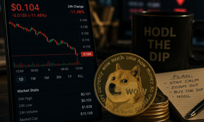 Dogecoin risks dropping below $0.100