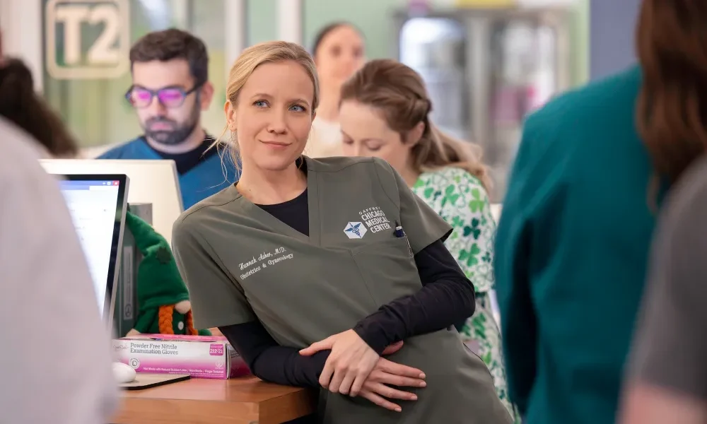 Chicago Med Jessy Schram Sounds Off on Hannah and Archer Romance Status After Season 11 Finale Jessy Schram