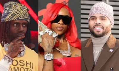 Oop! Chief Keef Reacts After Sexyy Red Posts Cozy Flicks With Chris Brown (PHOTOS)