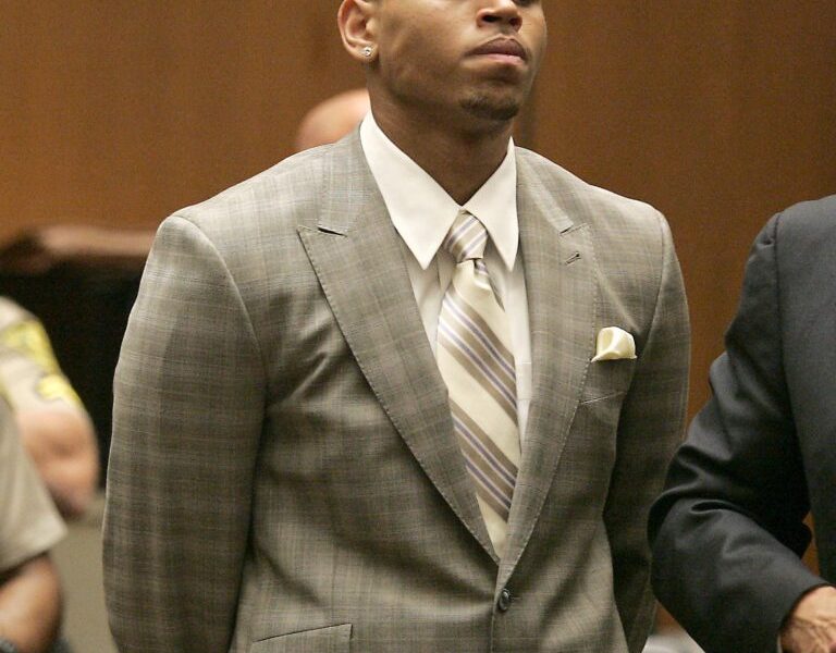 Singer Chris Brown arrives for preliminary hearing in Rihanna assault case in Los Angeles