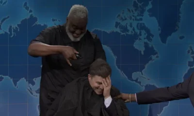 Colin Jost Is Nearly Forced to Shave His Hair Live on SNL 2