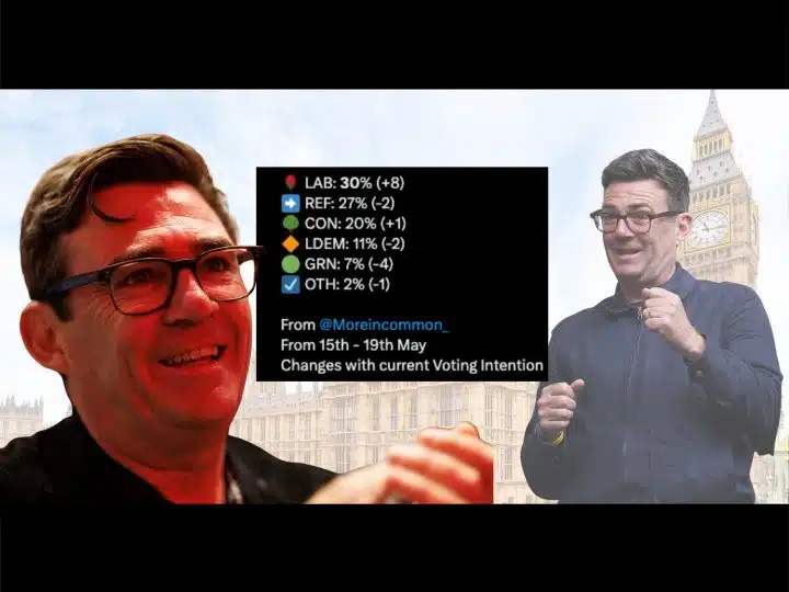Andy Burnham and a positive poll