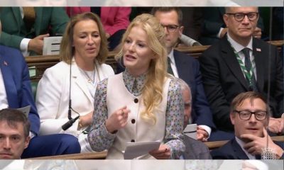 MPs Hannah Spencer in Parliament