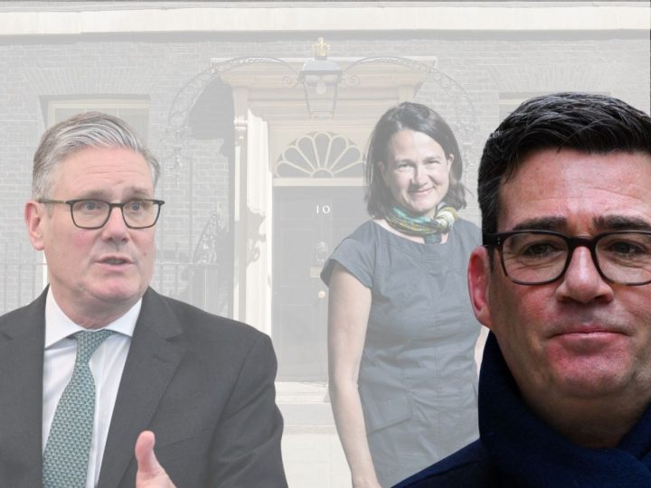 Keir Starmer, Andy Burnham, and Catherine West