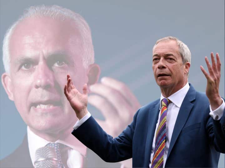 Nigel Farage and Ben Habib