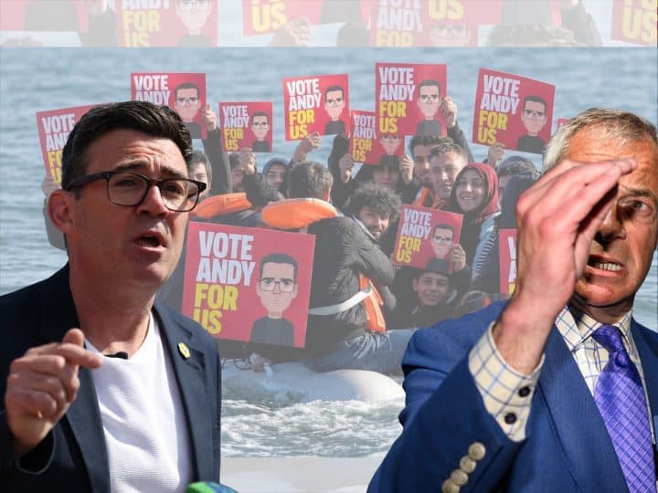 Andy Burnham and Nigel Farage
