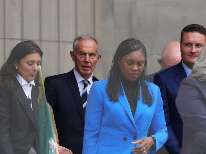 Tony Blair and Wes Streeting