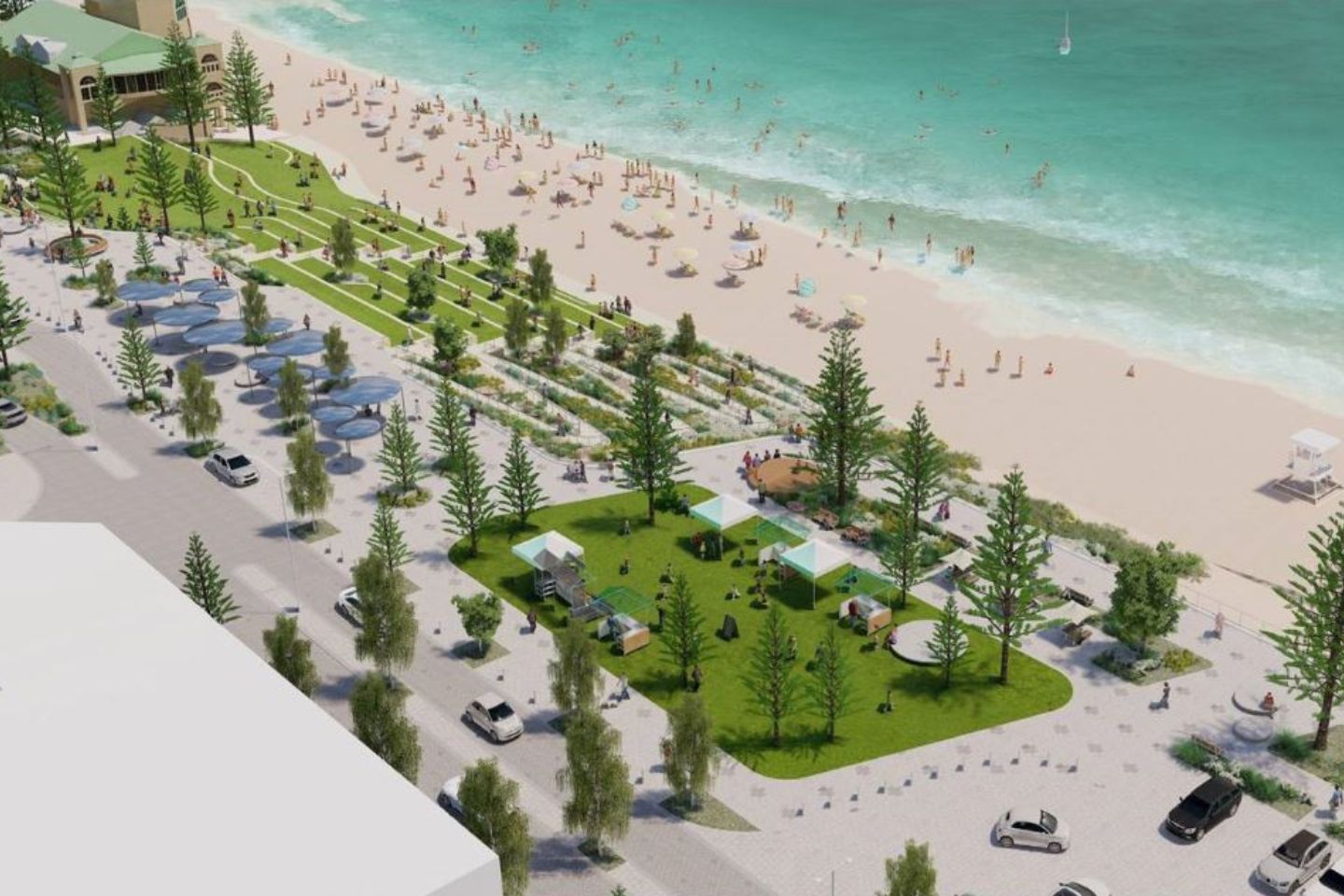 $15m funding boost to redevelop Cottesloe foreshore