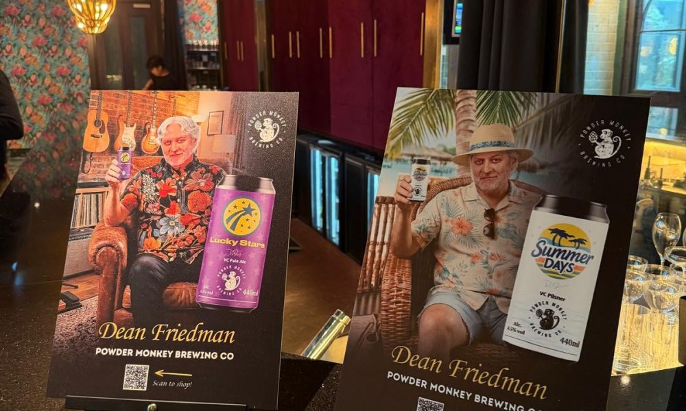 Powder Monkey Brewery Launches Beer Collaboration with Singer-songwriter Dean Friedman