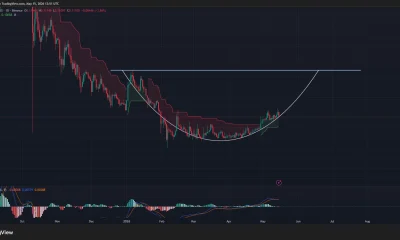 Dogecoin price has formed a rounded bottom pattern on the daily chart