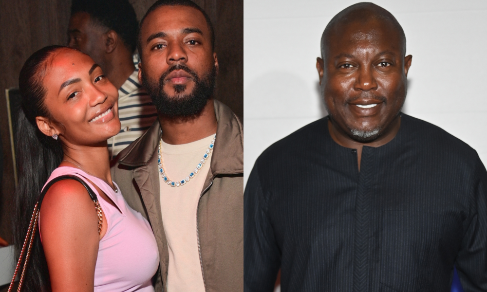 Falynn Pina’s Husband Jaylan Banks Reacts After Simon Guobadia Brings Up Their Daughter During Cheating Allegations Discussion