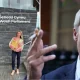 Photos of Francesca O'Brien and Nigel Farage, of Reform, collaged next to one another