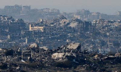 Skyline view of ruins in Gaza. Reblog from Amnesty International of Silent Traumas, Israel