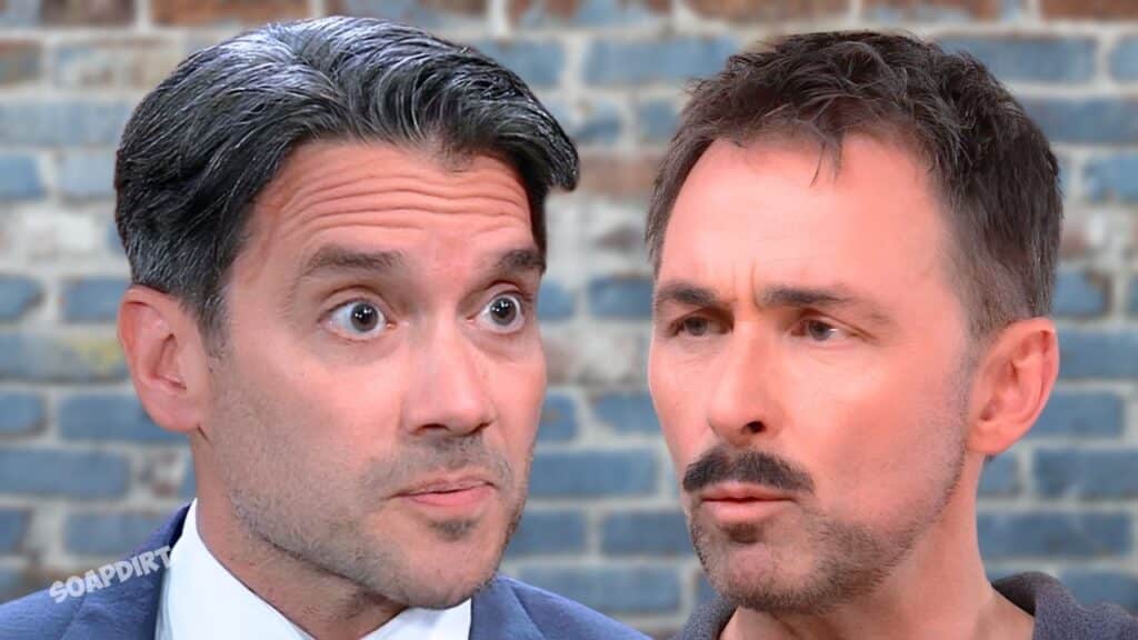 General Hospital Spoilers: Dante Falconeri (Dominic Zamprogna) - Valentin Cassadine (James Patrick Stuart)