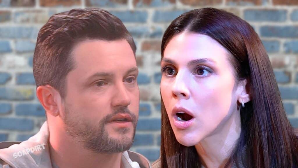 General Hospital: Ethan Lovett (Nathan Dean Parsons) - Kristina Corinthos Davis (Kate Mansi)