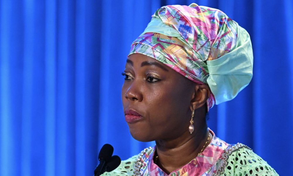 Why does the first lady of Sierra Leone have a council flat in London?