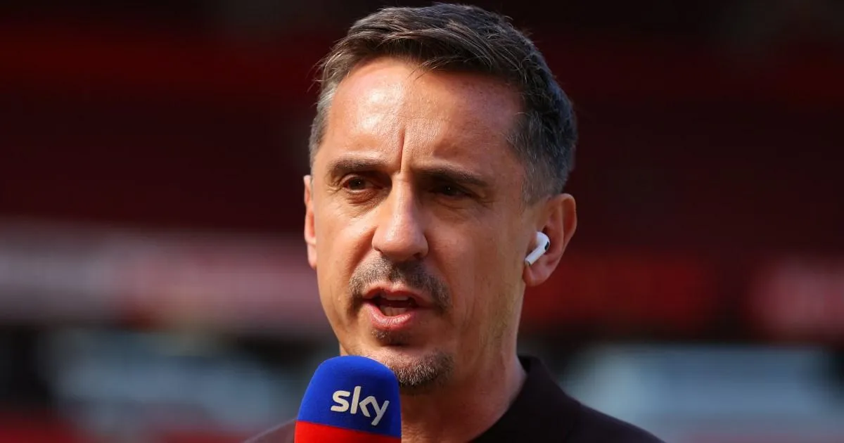 Gary Neville names 'horrible' game that could cost Arsenal the title | Football