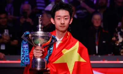 Wu Yize reveals Ronnie O'Sullivan text at crunch moment in Crucible final