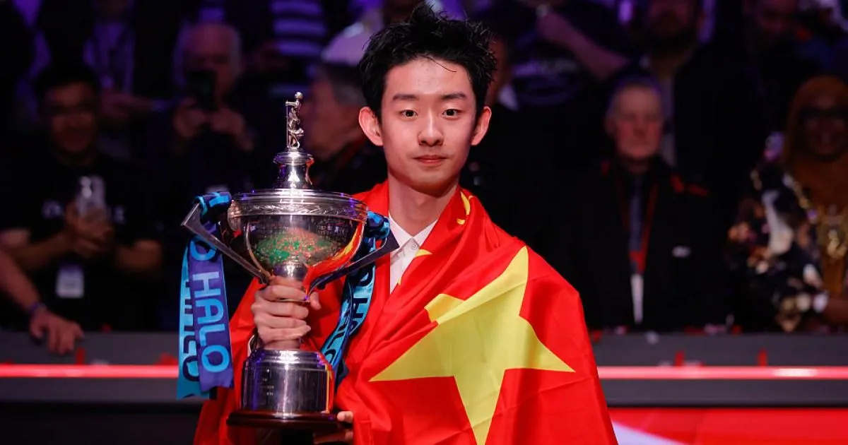 Wu Yize reveals Ronnie O'Sullivan text at crunch moment in Crucible final
