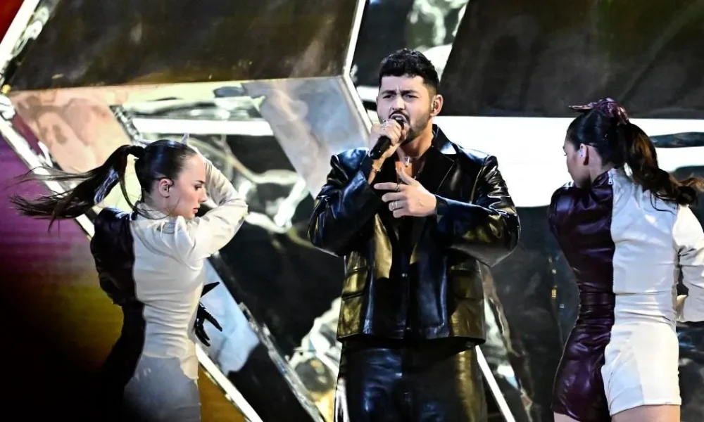 Israel makes Eurovision Grand Final after performance nearly derailed by 'booing'