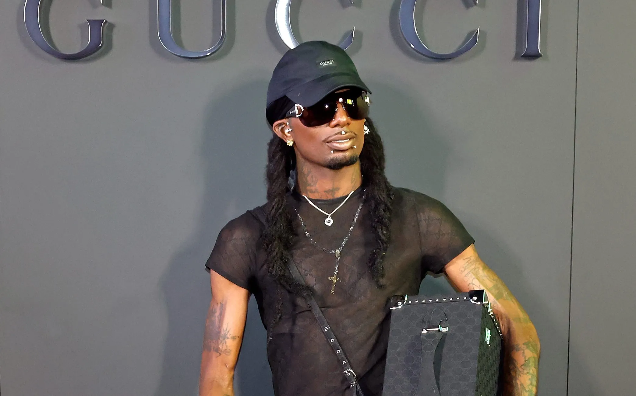 What's Tea?! Social Media Users Are Asking Questions After Playboi Carti Pops Out With New Lady At Gucci Event (WATCH)