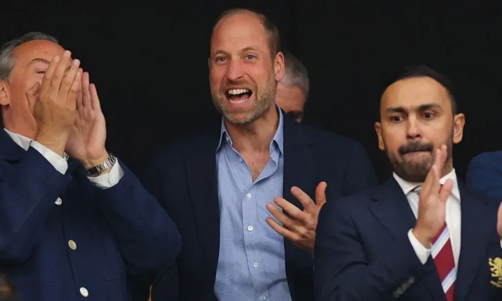 Aston Villa star urges Prince William to 'get his credit card out' after Europa League win | Football