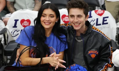 GettyImages-2278203832 Timothee Chalamet and Kylie Jenner Have Courtside Date at Knicks Game