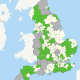 Green Party map