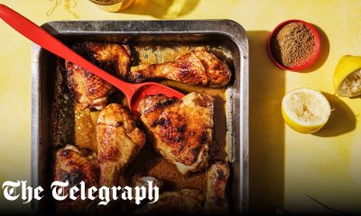 Roast Catalan chicken with honey and cumin recipe