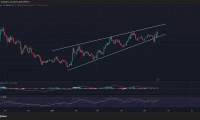Hyperliquid price has formed an ascending wedge pattern on the daily chart.