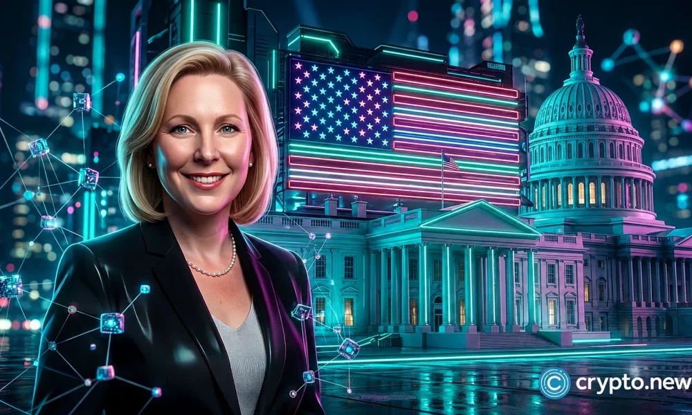 Gillibrand talks crypto law at Consensus Miami