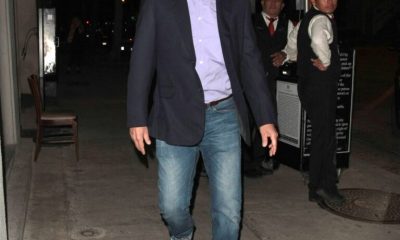 Jerry Seinfeld spotted arriving at Craig's in West Hollywood, CA