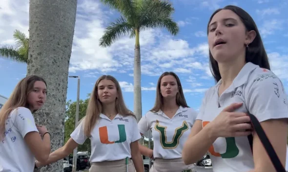 Kai Trump Celebrates College Plans With Lavish Bed Party