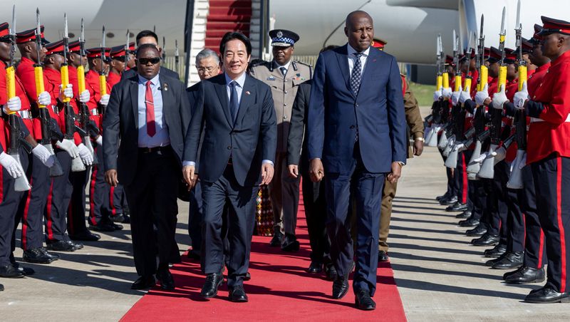 Taiwan president defiant as begins Eswatini trip; China calls him a ’rat’