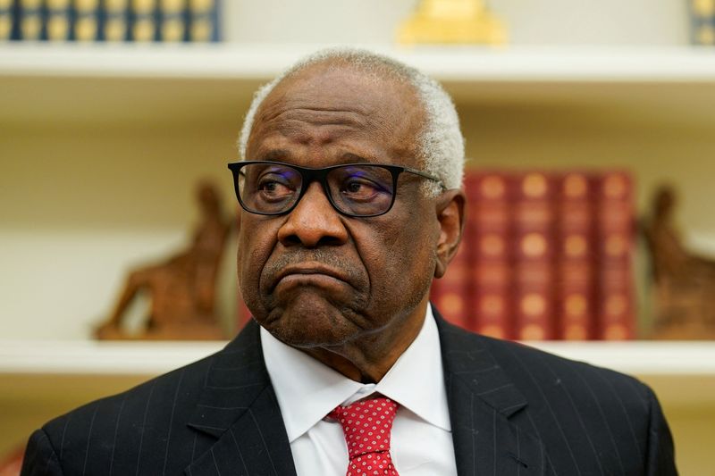 As Clarence Thomas hits a milestone, his conservative stamp on US Supreme Court endures