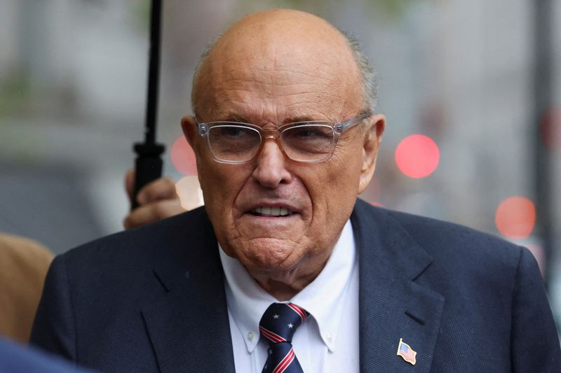 Former New York Mayor Giuliani hospitalized in critical condition