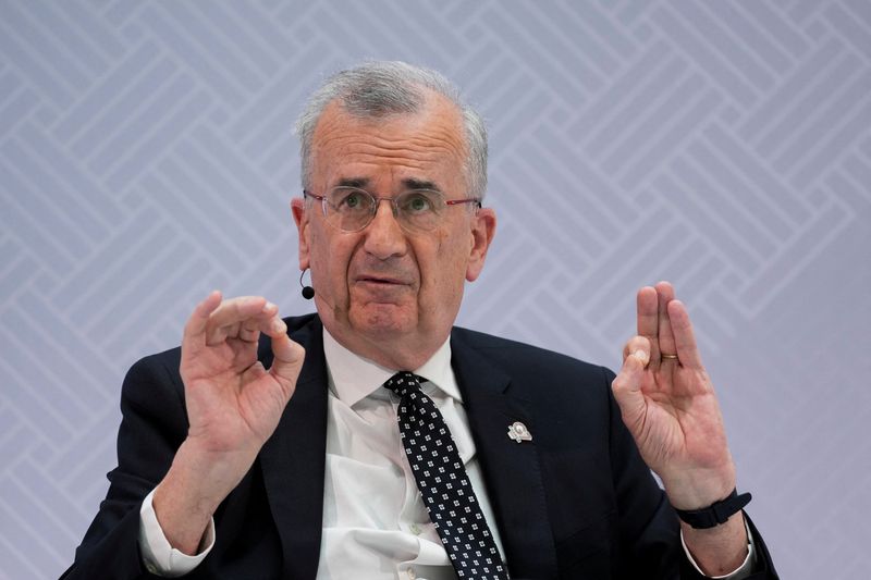 Bank of France’s Villeroy sees inflation returning to 2% in 2027, 2028