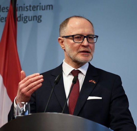 Latvian defence minister resigns after Ukrainian drones hit oil tanks
