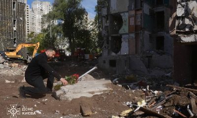 Zelenskiy condemns Russia after strike on Kyiv apartment block kills 24