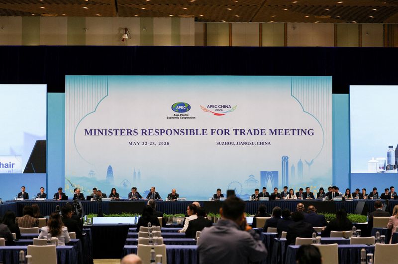 APEC trade envoys gather in China to discuss trade imbalances, supply chain resilience
