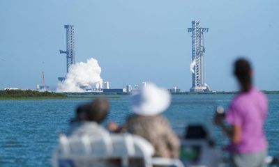 SpaceX’s upgraded Starship V3 blasts off in debut test flight from Texas