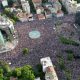 Police and protesters clash in Serbia as crowds demand president’s exit